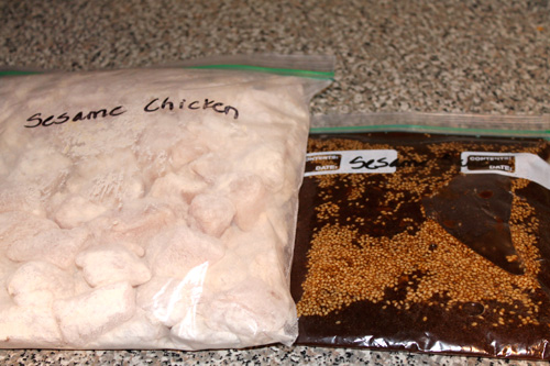 Crock Pot Sesame Chicken (Freezer Meal)