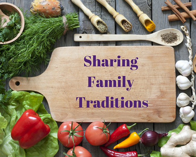 Sharing Family Traditions