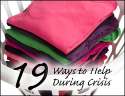 19 Ways to Help During Crisis