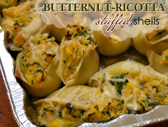 Butternut-Ricotta Stuffed Shells