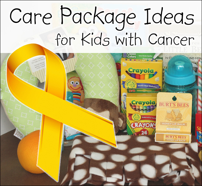 Care Package Ideas for Kids with Cancer