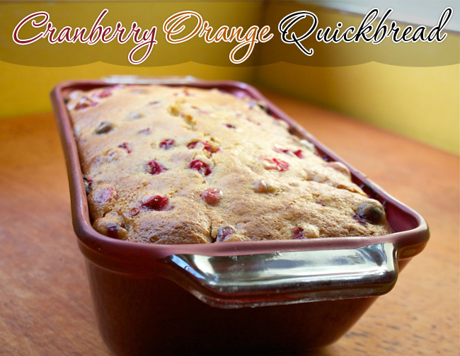 Cranberry-Orange Quickbread