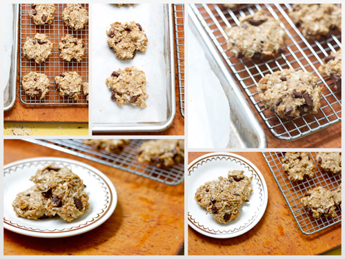 Dairy Free and Gluten Free Chunky Monkey Cookies