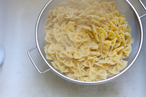 Three-Cheese Bowtie Pasta