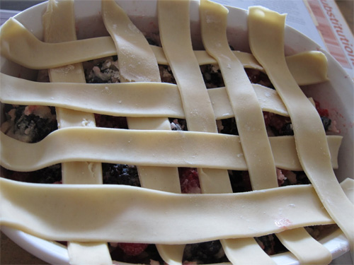 Triple Berry Cobbler