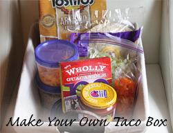 Make Your Own Taco Box