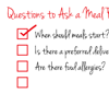 Questions To Ask A Meal Recipient