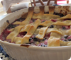 Triple Berry Cobbler